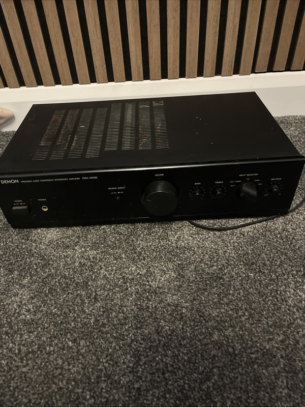 Denon PMA-250SE Integrated Stereo Amplifier Hi-Fi Amp Receiver UNTESTED