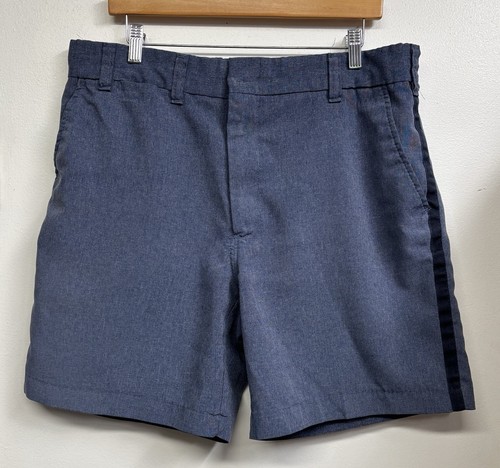 Vintage USPS Postal Carrier 4 Pocket Shorts By Brookfield Uniforms Size 37