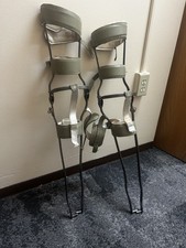 Vintage Metal & Leather leg braces Mid-Century Medical - polio - Forest Gump