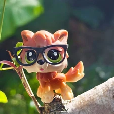 Wolf LPS little Pet Shop Cute Animal lps Toy Cute Pet Christmas Doll Gift