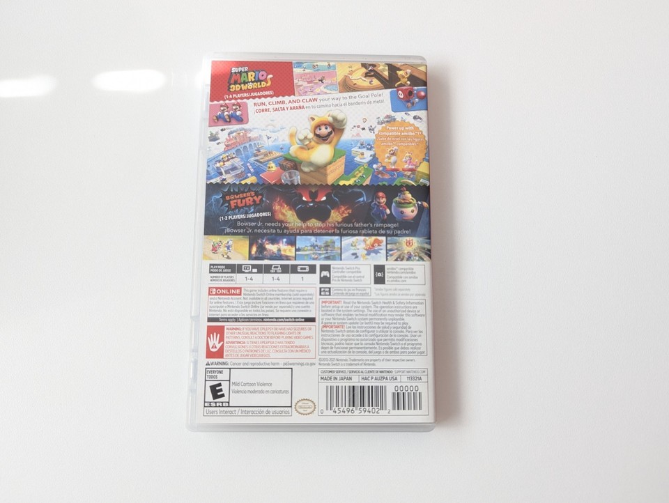 Super Mario 3D World Bowser's Fury Case ONLY - Nintendo Switch | eBay