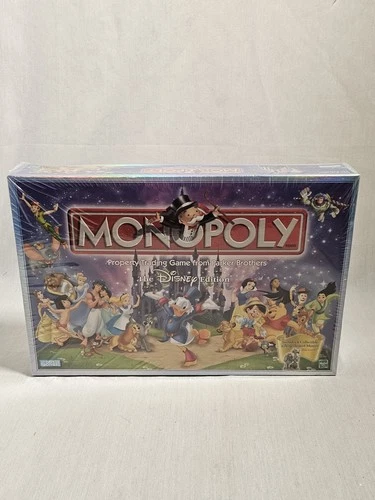 2001 Monopoly Disney Edition Board Game by Parker Brothers - VTG Brand New