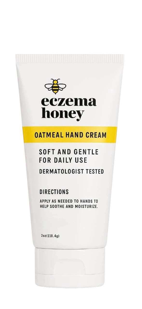 Oatmeal Hand Cream - Natural Hand & Body Lotion for Eczema Rash - Eczema Crea...