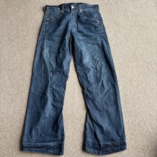 Levi’s Engineered Twist Blue Denim Jeans Cinchback 31 x 32 10th Anniversary