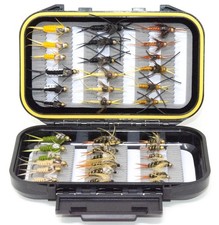 36 Fly Fishing Flies: Trout, Bass, Nymph, Dry & Wet Lures - Hand-Tied Fun!