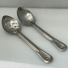 Large Slotted Pierced and Serving Spoon Stainless Steel Catering Resturant Use