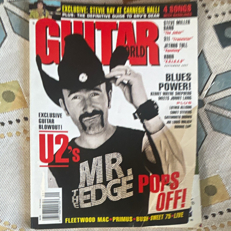 Guitar World December 1998 U2 The Edge Special Edition Issue 12 Vol 18 Rock