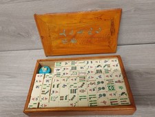 VINTAGE Majong MAH JONG� tile set. complete