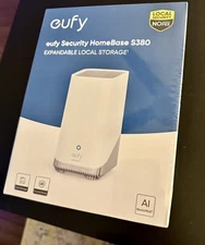 eufy S380 HomeBase 3 Edge Security Center Local Expandable Storage up to 16TB 