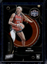 Kiki Iriafen Rookie 2025 Panini Player of the Day Orange Foil #/199 Mystics