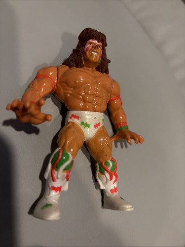 WWF Hasbro Series 2 Ultimate Warrior Loose 1991 Us...