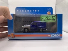 Vanguards Corgi 1:43 Austin A35 Van Dark Blue Hidden Treasures VA01708