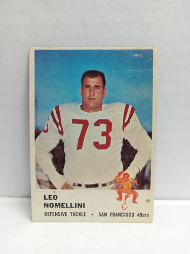 Leo Nomellini #67 1961 Fleer card