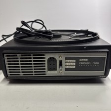 Kodak Carousel 760H Slide Projector W/Box Remote Cord NO SLIDE TRAY W/ Lens
