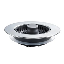 3 in 1 Kitchen Sink Drain Strainer  Kitchen Sink Stopper with AntiClogging Bas...