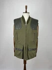Beaver of Bolton Tweed Shooting Vest Green Hunting Waistcoat Men’s size 48