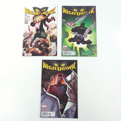 Nighthawk #3 4 5 Lot VF/NM (2016 Marvel Comics)