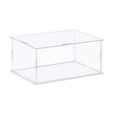 Display Case Box Acrylic Box Transparent Showcase 16x11x11cm for Collectibles