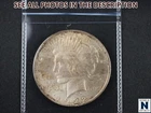 NobleSpirit Choice AU / BU 1922 Silver Peace Dollar