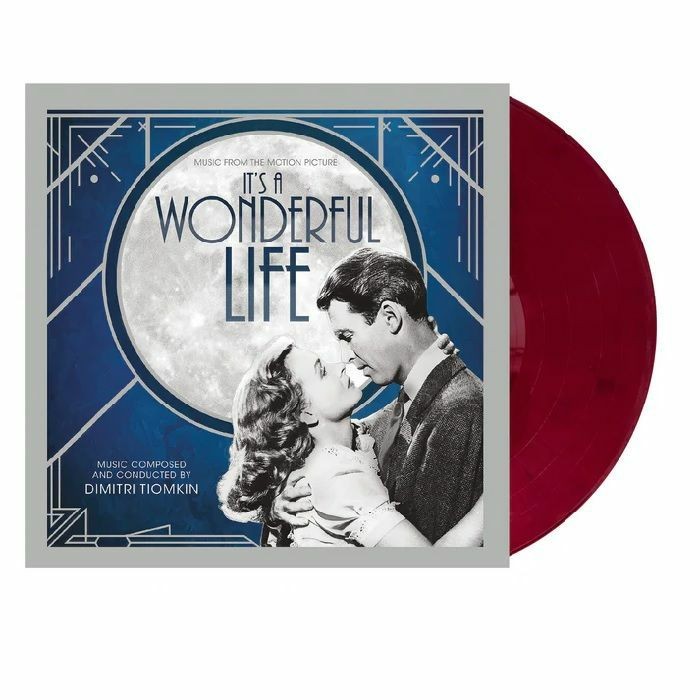 TIOMKIN, Dimitri - It's A Wonderful Life (Soundtrack) - BURGUNDY VINYL LP