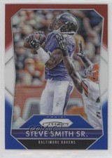 2015 Panini Prizm Red White & Blue Prizm Steve Smith Sr #89 b7z
