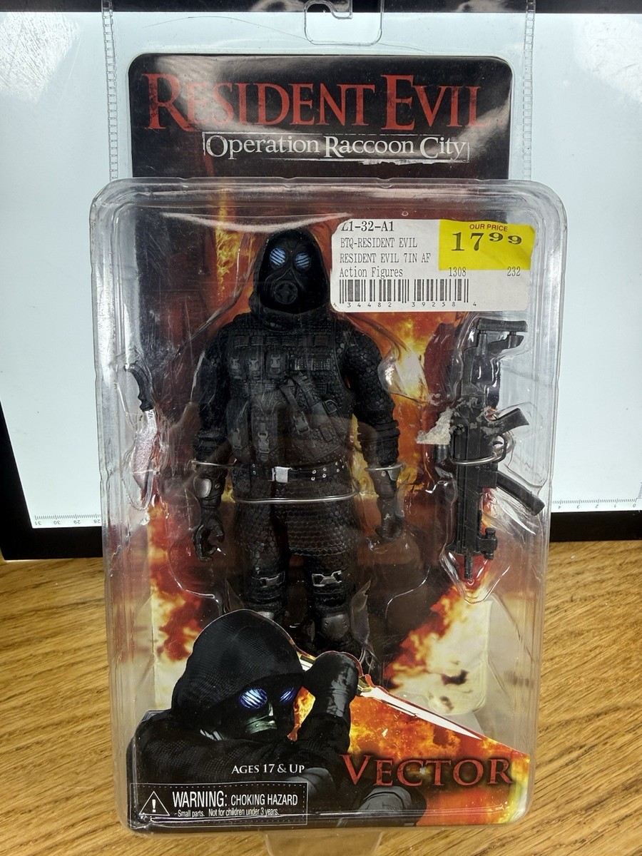 NECA Resident Evil Operation Raccoon City Vector Action Figure