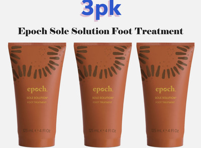 3 packs of NuSkin Epoch Sole Solution Cracked Heel Cream Expiry date 11/27