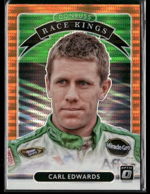2021 Donruss #7 Carl Edwards Optic Orange Pulsar
