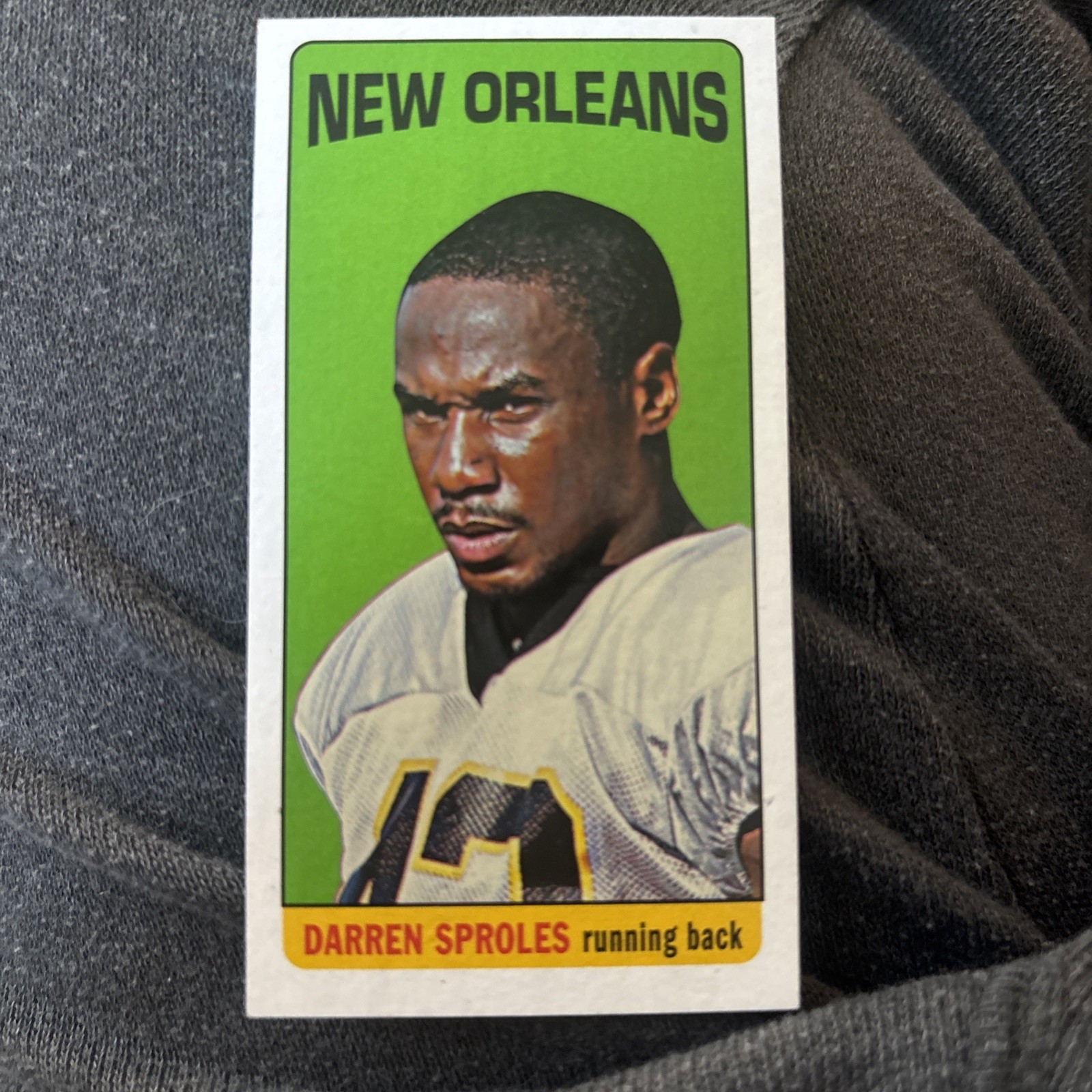 2012 Topps 1965 Mini #53 Darren Sproles New Orleans Saints
