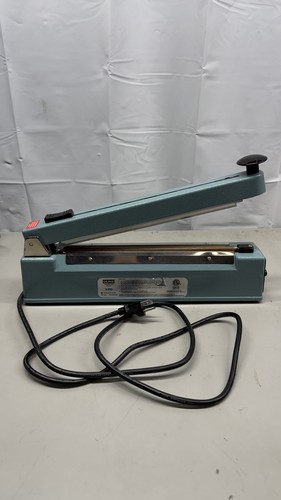 ULINE H-293 12" Poly Tubing Impulse Sealer With Cutter Tested Working