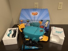 Disney Phineas  Ferb Perry the Platypus Karaoke CD Player - Perry-oke COMPLETE