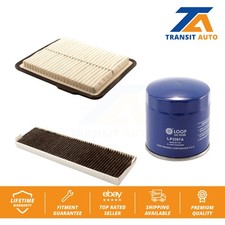 Air Cabin Engine Oil Filters (3 Total) Kit For Chevrolet Equinox Pontiac