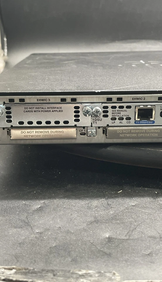 Unidad de seguridad empresarial enrutador de red de servicios integrados Cisco 2901 Foto 3 de 4