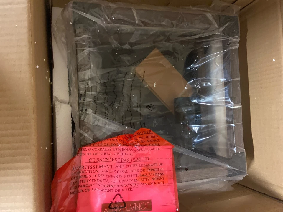 Jonathan y JYL7480A 13" 2-Light Iron Rustic Farmhouse LED Flush Mount, Brown/Bla - Image 2 of 3