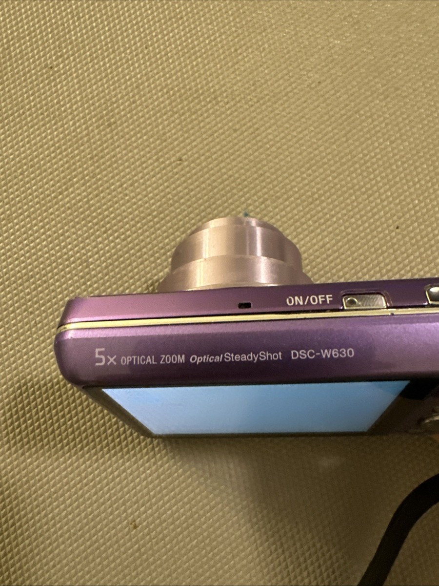Sony Cyber-shot DSC-W630 Digital Camera Purple *Read | eBay