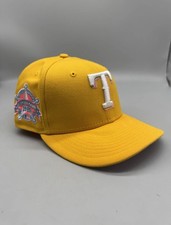 Hat Club OG Texas Rangers Pink Lemonade Pack New Era Pink Yellow Size 7 1/4