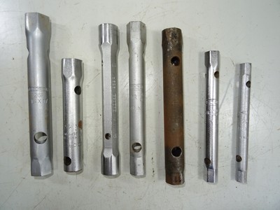 Gedore Stahlwille KPL Doppelseiten-Rohrschlüssel 7 Stück