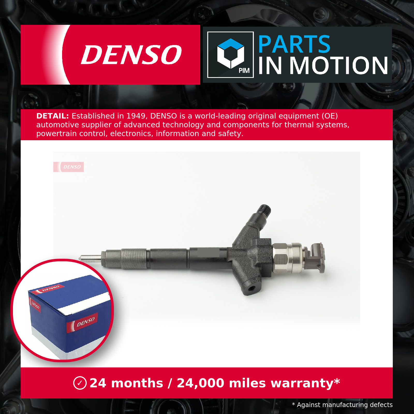 Diesel Fuel Injector DCRI301050 Denso Nozzle Valve 166005X30A Quality Guaranteed - Image 6