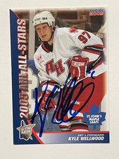Toronto Maple Leafs KYLE WELLWOOD Signed Card