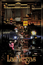 Vintage Postcard, Gambling Casinos, Las Vegas, Nevada, Long Ago 