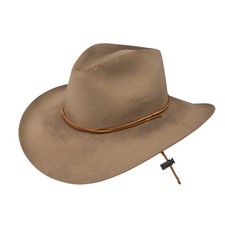 Stetson Kelly Distressed Wool Cowboy Hat Silverbelly Size Large (7.5) Used