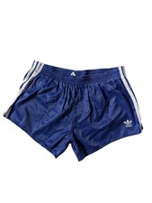 Adidas Vintage 80/90s Shiny Nylon Shorts Sprinter Running Football Soccer M/L
