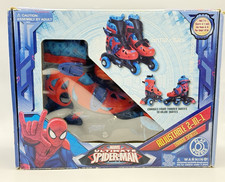 Marvel Ultimate Spider-Man Trainer Skates Ages 3-6 Size: J6-J9