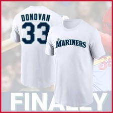 US STOCK - Brendan Donovan #33 Seattle Baseball Team Name & Number Fans Gift