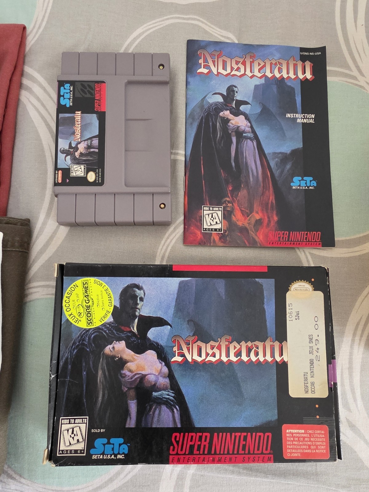 Nosferatu Super Nintendo