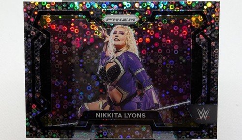 2024 Prizm WWE Nikkita Lyons Disco #45 | NXT - Picture 1 of 2