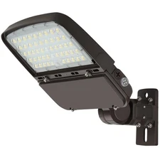 LED Parking Lot Light with Dusk-to-Dawn Photocell, 150W/100W/75W Adjustable 2...