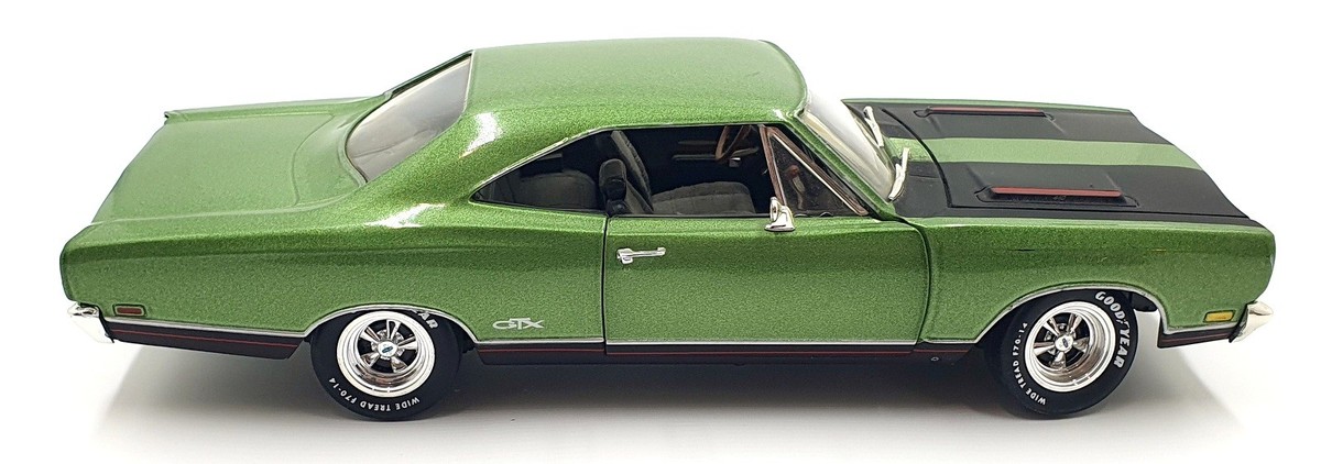 Ertl 1/18 Scale Diecast 14126F - 1969 Plymouth GTX 440 - Green