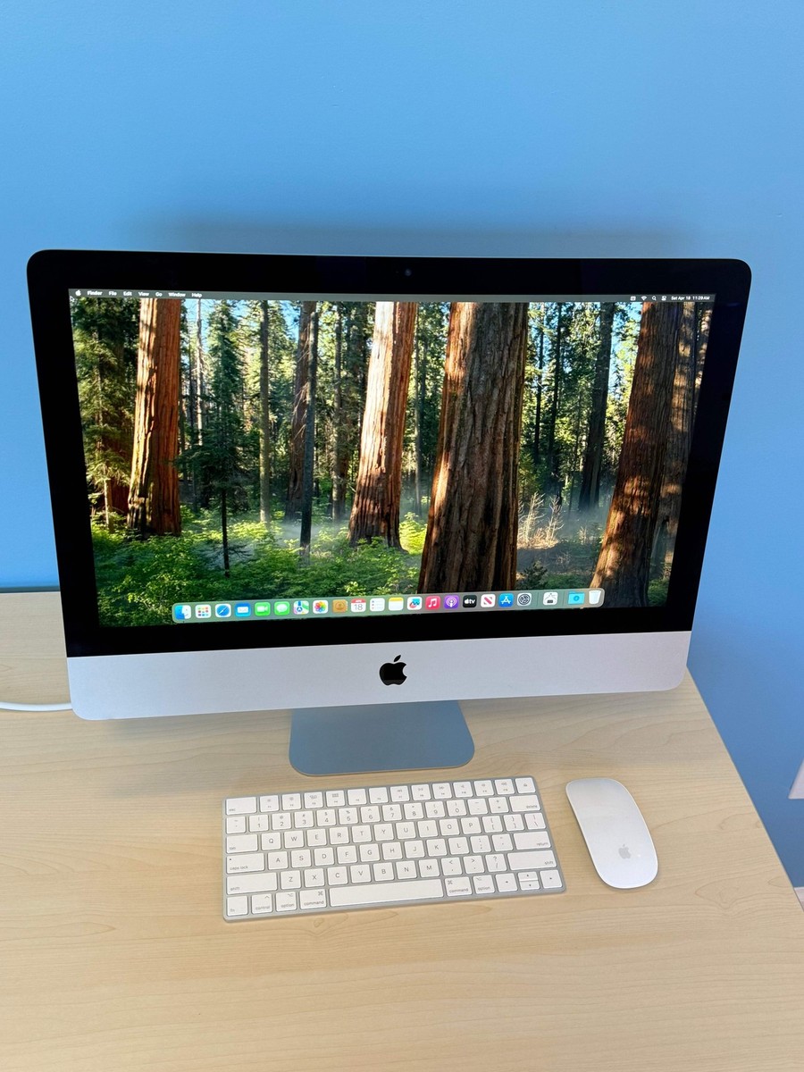 2019 Apple iMac Retina 4K 21.5-inch Silver A2116 Intel Core i5 8GB