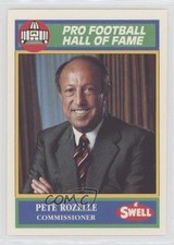 1990 Swell Pro Football Hall of Fame Pete Rozelle #128 HOF 9ki